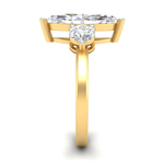 Load image into Gallery viewer, 2Ct Marquise Cut Moissanite Women&#39;s Engagement Ring 14K Yellow Gold Plated
