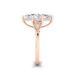 Load image into Gallery viewer, 4Ct Marquise Cut Moissanite Engagement Ring 14K Yellow Gold Plated
