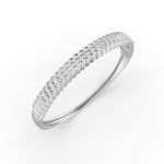 Load image into Gallery viewer, 1.90 Ct Round Cut Natural Moissanite Women&#39;s Bangle Bracelets 14K Gold Plated
