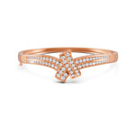 Load image into Gallery viewer, 1.50 Ct Round Cut Moissanite Women&#39;s Bangle Bracelet 14K Gold Plated
