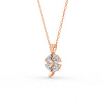 Load image into Gallery viewer, 3.21 Ct Heart Cut Moissanite Women&#39;s Heart Necklace Pendant 14K Gold Plated
