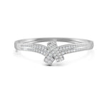 Load image into Gallery viewer, 1.50 Ct Round Cut Moissanite Women&#39;s Bangle Bracelet 14K Gold Plated
