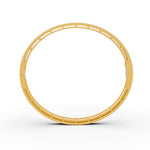 Load image into Gallery viewer, 3.79 Ct Baguette &amp; Round Natural Moissanite Women&#39;s Bangle Bracelet 14K Gold Plated

