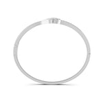 Load image into Gallery viewer, 1.50 Ct Round Cut Moissanite Women&#39;s Bangle Bracelet 14K Gold Plated
