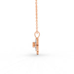 Load image into Gallery viewer, 3.21 Ct Heart Cut Moissanite Women&#39;s Heart Necklace Pendant 14K Gold Plated
