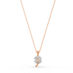 Load image into Gallery viewer, 3.21 Ct Heart Cut Moissanite Women&#39;s Heart Necklace Pendant 14K Gold Plated
