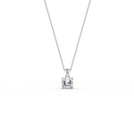 Load image into Gallery viewer, Asscher Cut Moissanite Solitaire Pendant in 14K Gold Plated
