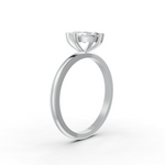 Load image into Gallery viewer, Marquise Cut Real Moissanite 4 Prong Solitaire Ring 14K Gold Plated
