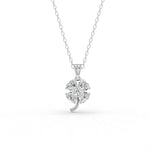 Load image into Gallery viewer, 3.21 Ct Heart Cut Moissanite Women&#39;s Heart Necklace Pendant 14K Gold Plated
