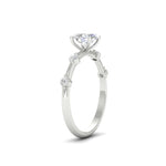 Load image into Gallery viewer, 1Ct Oval Cut Moissanite Solitaire Engagement Ring 14K Yellow Gold Plated
